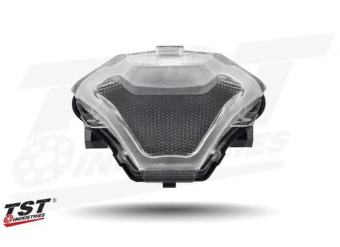 gallery image of TST Sequential LED Integrated Tail Light For YAMAHA MT-03, MT-07, YZF-R3 - Clear