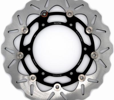 image of Galfer Standard Floating Wave Rotor Set for Yamaha R6 and R1 - Front