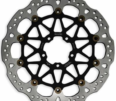 image of Galfer Ducati Standard Floating Wave Rotor - Right & Left Directional - Front