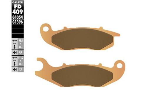 product image for Galfer Brake Pads Sintered compound - Honda Front CRF 250