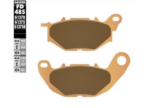 product image for Galfer HH Sintered Front Brake Pads - Yamaha MT-03 & YZF-R3 
