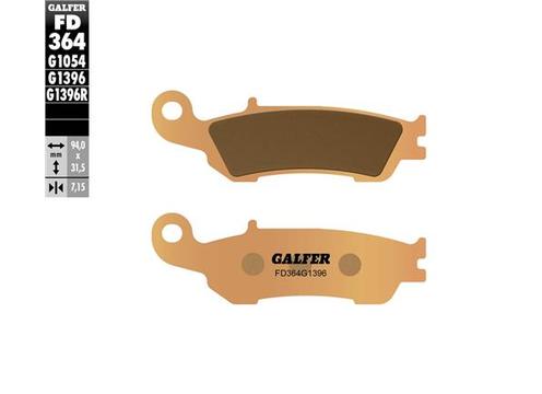 product image for Galfer Brake Pads -  Sintered Metallic Compound  Yamaha YZ - Front pads 