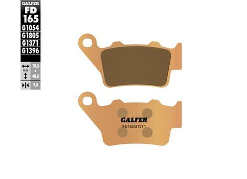 product image for Galfer Rear Brake Pads -  Sintered Metallic Compound  Aprilia, BMW, Ducati, Triumph, Yamaha