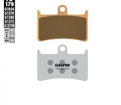 image of Galfer Brake Pads - HH Sintered Ceramic Compound - Yamaha