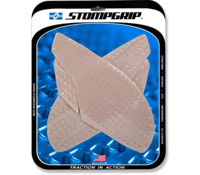 image of Stompgrip Triumph Daytona 675 / Street Triple R/RS/S 13-23 Tank Grips- Clear