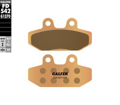 image of Galfer HH Sintered Brake Pads – Harley Davidson Rear – Softail and Dyna